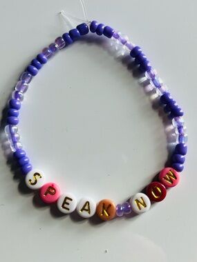 Taylor Swift Eras Tour Friendship Bracelet Speak Now